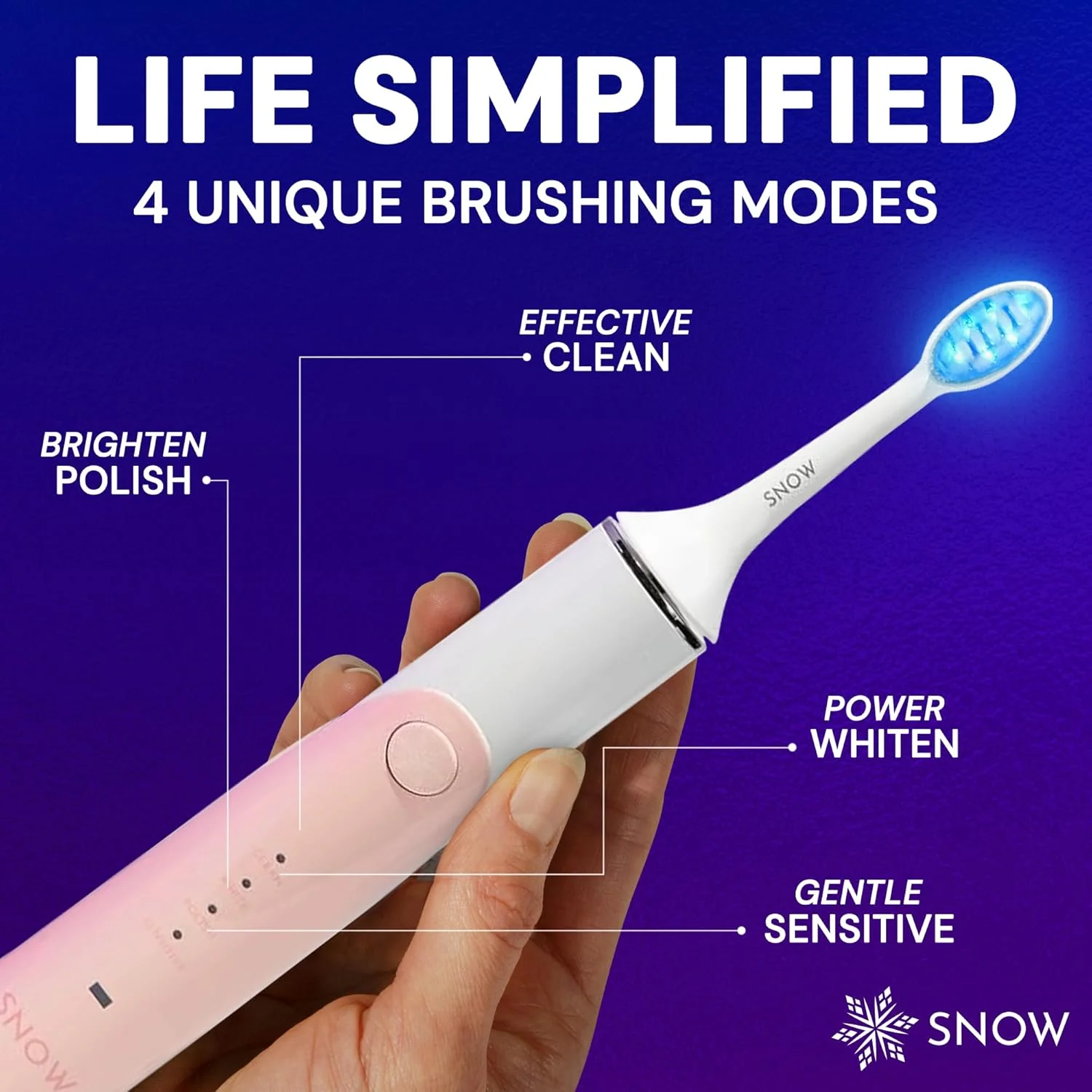 SNOW® LED Whitening Electric Toothbrush - Sonic Technology (Gen 2) - Image 5