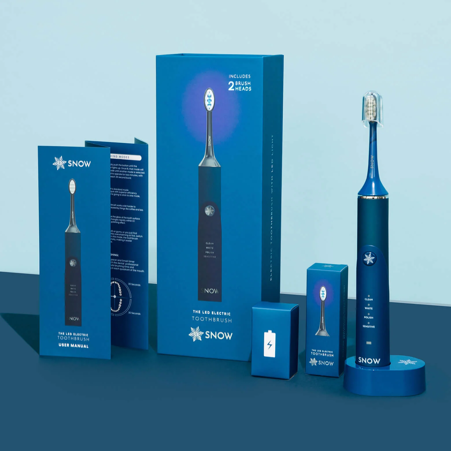 SNOW® LED Whitening Electric Toothbrush - Sonic Technology (Gen 2) - Image 6