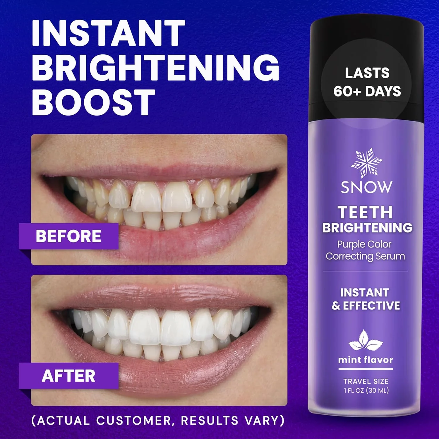 SNOW Purple Serum | Instant Brightening with Color Correcting Technology - Image 4