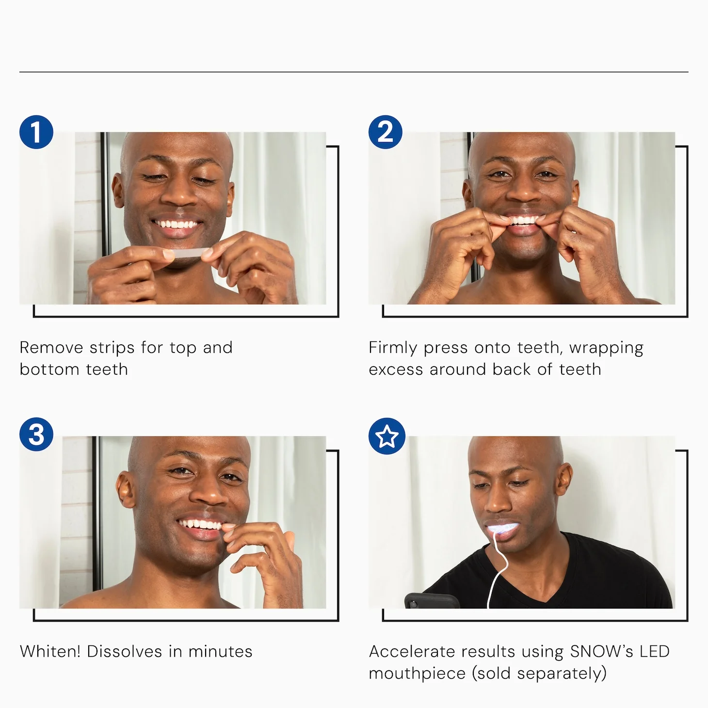 SNOW® DiamondSeries® | Dissolving Teeth Whitening Strips - Image 3