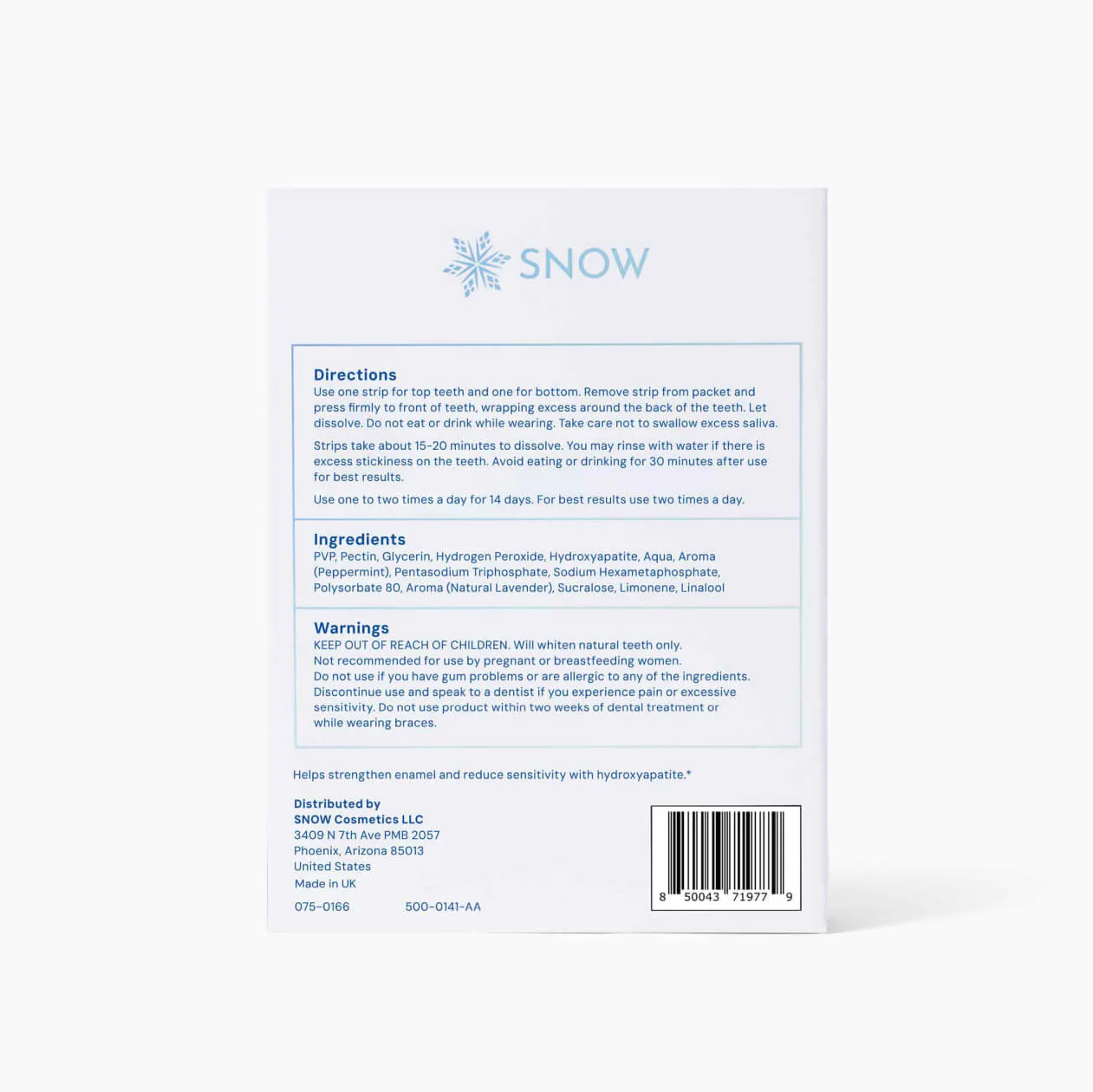 SNOW® DiamondSeries® | Dissolving Teeth Whitening Strips - Image 5
